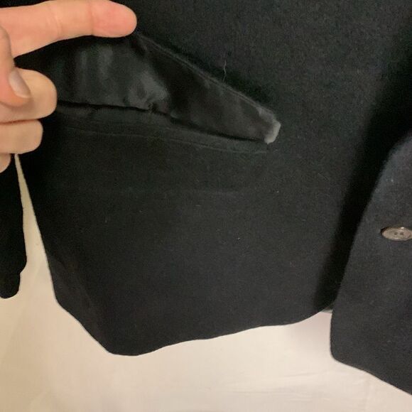 Pincus Brothers Black Maxwell 100% Camel Hair Sport Coat Jacket Size 44R - Picture 5 of 14